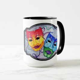 Taza Comedia y tragedia