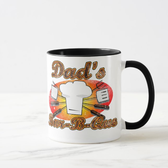 Taza Comensal retro, la Barra-b-Que del papá (Derecha)