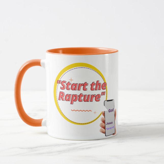 Taza "Comenzar el éxtasis" (Izquierda)