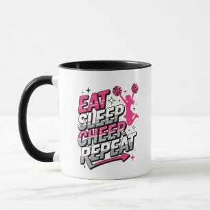 Taza Comer Dormir Alegrarse Repetir – Espíritu de Equip