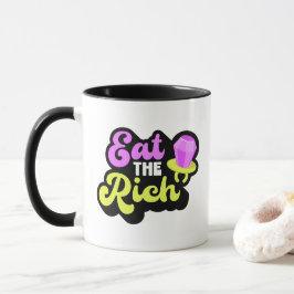 Taza Comer el rico anillo de diamantes de los 90 se vue