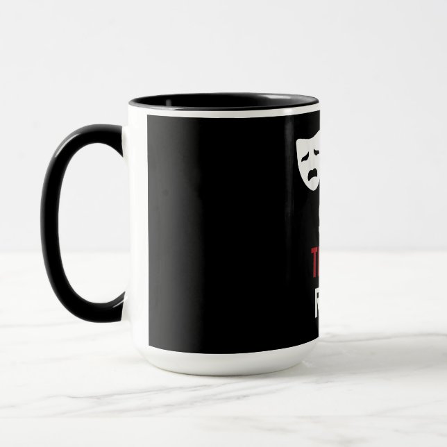 Taza Comer Sleep Atre Repeat - Musical Broadway Actor G (Izquierda)