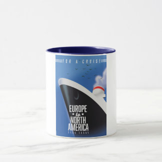 Taza Comercial de línea de crucero de Europa a América 