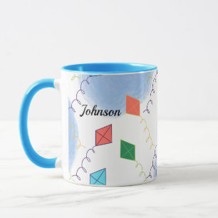 Taza Cometa Caprichosa Nombre de Patrón de Cielo Multic