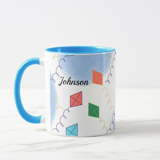 Taza Cometa Caprichosa Nombre de Patrón de Cielo Multic (Izquierda)