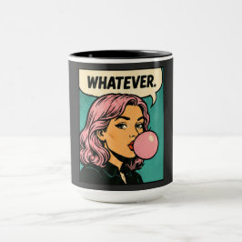 Taza Cómic Retro “Lo Que Sea”