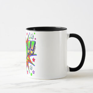 Taza Cómic ZONK del vector