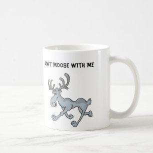 Taza cómica de los alces