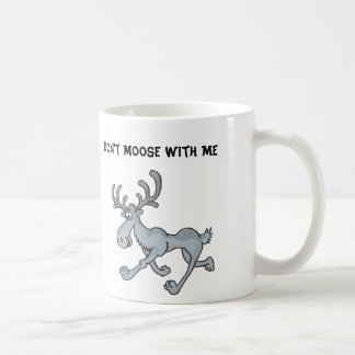 Taza cómica de los alces