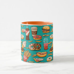 Taza Comida basura