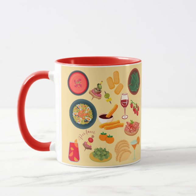 Taza Comida España (Izquierda)