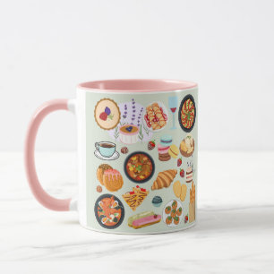 Taza Comida Francesa