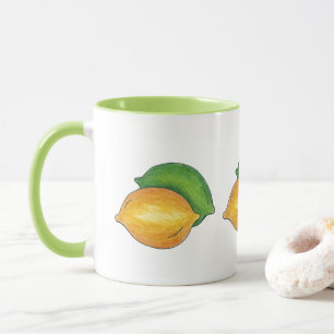 Taza Comida para cocinar frutas de cítricos de limón ve