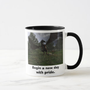 Taza Comience un nuevo día con orgullo