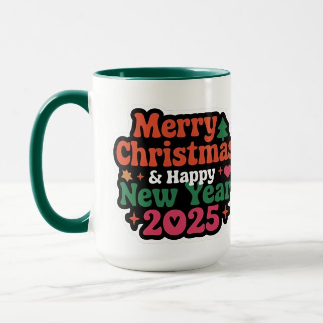Taza Comienzos frescos, bebidas calientes | Feliz Año N (Izquierda)