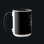 Taza Cómnito С la hemisteridad Science Pun<br><div class="desc">El diseño de Science Pun es divertido С de la química y el ilustracion de una brújula,  elementos químicos,  matraz de laboratorio y átomos con moléculas. Un regalo perfecto para niños,  hombres y mujeres que aman la química,  la ciencia,  la biología,  la física.</div>