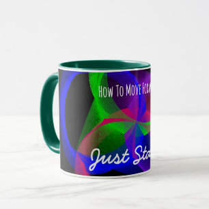 Taza Cómo avanzar hacia el café Mug