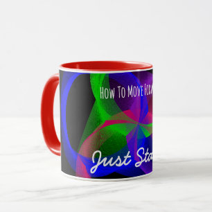 Taza Cómo avanzar hacia el café Mug