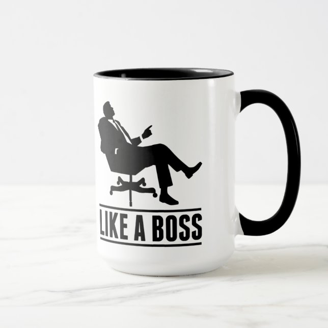 Taza Como Boss (Derecha)