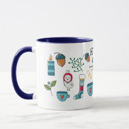 Taza Cómo decir HYGGE Divertido Personalizado de dibujo