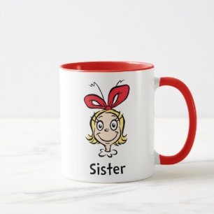 Taza Cómo Grinch Stole Navidades   Grinch Sister