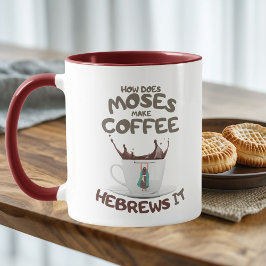 Taza ¿Cómo Hace Moses Café? Hebrets It