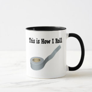 Taza Cómo hago rodar la cinta ductora
