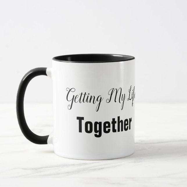 Taza Cómo juntar mi vida (Izquierda)
