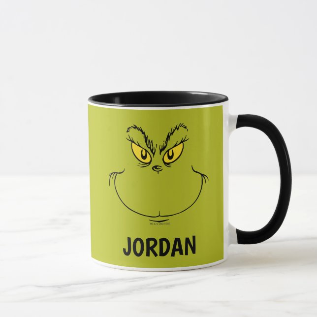 Taza Cómo se enfrentan los Navidades robados de Grinch  (Derecha)