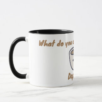 Taza ¿Cómo se llama café triste? Depresso. Mug divertid