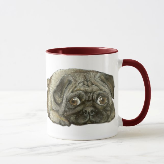 Taza Cómodamente como barro amasado (Derecha)