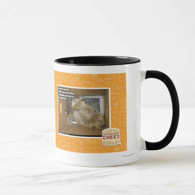 Taza Compañero de cuarto gordo (Derecha)