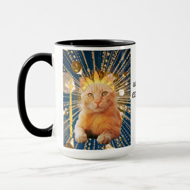 Taza Compañero de gato coronado de Connecticut (Izquierda)