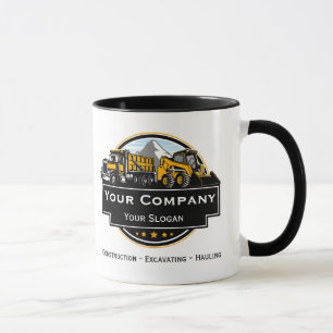 Taza Compañía Constructora Profesional de Equipo Pesado
