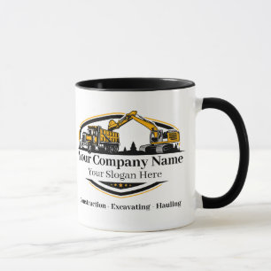Taza Compañía Constructora Profesional de Equipo Pesado
