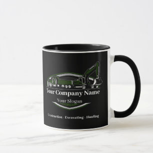 Taza Compañía Constructora Profesional de Equipo Pesado