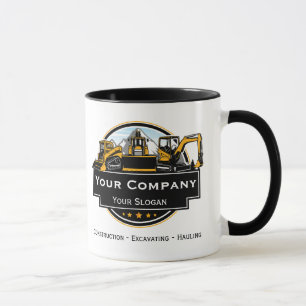 Taza Compañía Constructora Profesional de Equipo Pesado