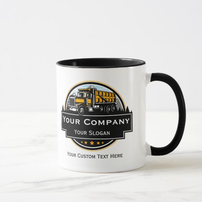 Taza Compañía Constructora Profesional de Equipo Pesado (Derecha)