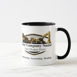 Taza Compañía Constructora Profesional de Equipo Pesado