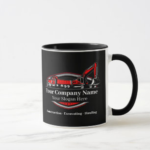 Taza Compañía Constructora Profesional de Equipo Pesado