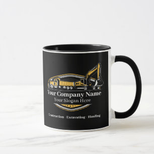 Taza Compañía Constructora Profesional de Equipo Pesado