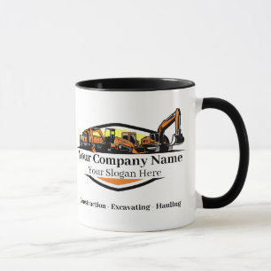 Taza Compañía Constructora Profesional de Equipo Pesado