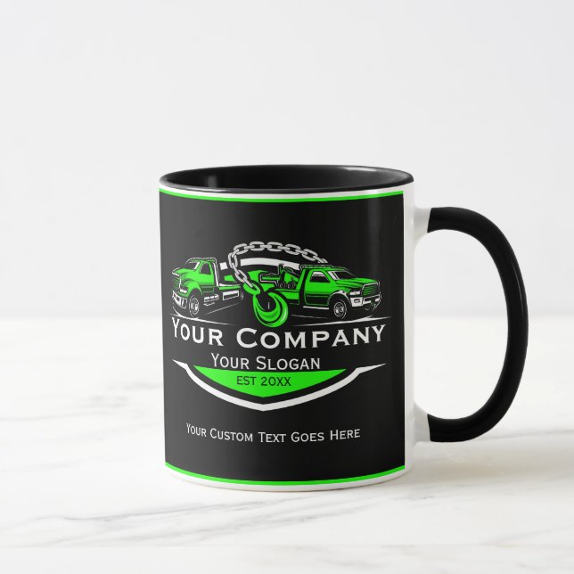 Taza Compañía de Oleado Profesional, Hauling Service (Derecha)