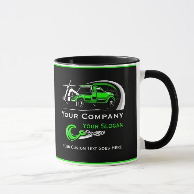 Taza Compañía de Oleado Profesional, Hauling Service Bu (Derecha)
