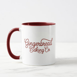 Taza Compañía de Pan de Jengibre Navidad
