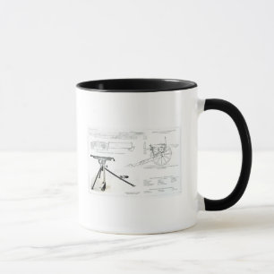 Taza Comparación del arma automático del potro