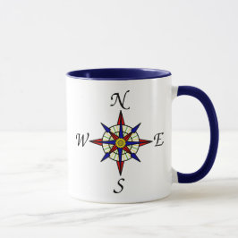 Taza Compás náutico