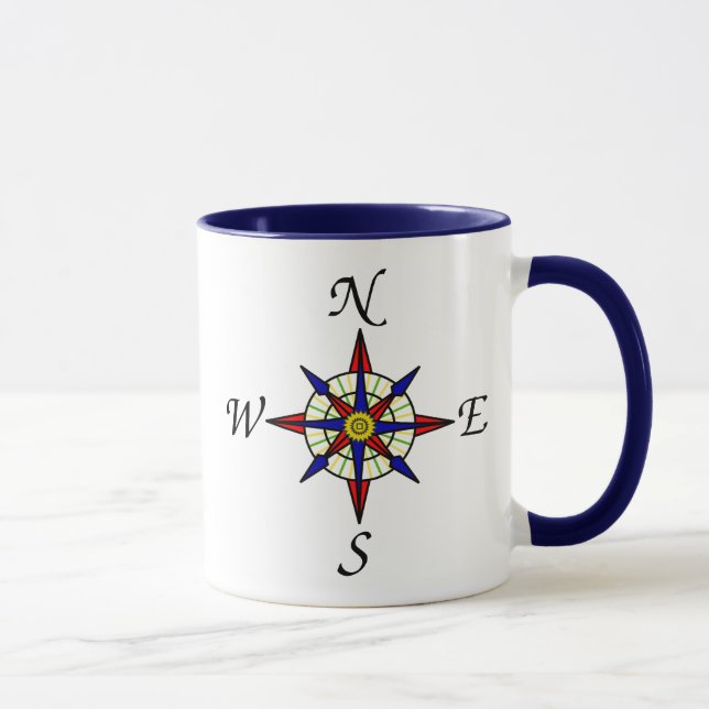 Taza Compás náutico (Derecha)
