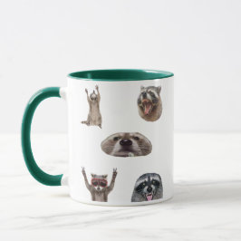 Taza Compilación de Mejores Memes de Mapache Conju