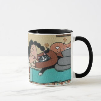 Taza compinches de la cama
